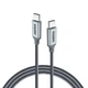 Кабель Choetech XCC-1002 PD100W USB-C to USB-C 1.8m nylon - изображение 1