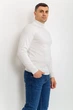 Светр чоловічий AGER XXL Білий 161R1770 (91353_91384) - зображення 3