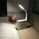 Портативная гибкая Лампа подсветка светодиодная USB Светильник переносной LED LIGHT для ноутбука и для чтения Белая - изображение 2