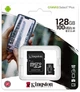 Карта пам`яті MicroSDXC 128GB UHS-I Class 10 Kingston Canvas Select Plus R100MB/s + SD-адаптер (SDCS2/128GB) - зображення 3