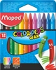 Мелки восковые COLOR PEPS Wax Crayons, 12 цв. - изображение 1