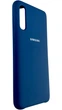 Чехол Soft Case на Samsung Galaxy A30S blue - изображение 3
