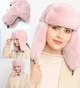 Шапка-Ушанка Розовая, Унисекс WUKE One size - изображение 4