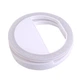 Кільцева лампа для селфі Selfie Ring Light (LED лампа) універсальна світлодіодна з акумулятором White - зображення 2