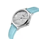 Женские стильные часы Casio LTP-V300L-2AUDF Серебристые с голубым - изображение 5