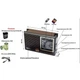 Радіоприймач акумуляторний Golon від мережі та батарейок FM/AM/SW та USB/MicroSD - зображення 5