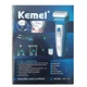 Машинка для стрижки Kemei KM-1721 3в1, беспроводная машинка для стрижки волос и бороды, триммер, бритва - изображение 4
