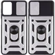 Удароміцний чохол Camshield Serge Ring for Magnet Xiaomi Redmi Note 11 (Global) / Note 11S Срібний Без бренду - зображення 2