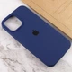 Чехол Silicone Case Full Protective (AA) для Apple iPhone 13 Pro (6.1") Синий / Deep navy Без бренда - изображение 7