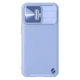 Кожаная накладка Nillkin Camshield Leather (шторка на камеру) для Apple iPhone 13 Pro Max (6.7") Сиреневый / Purple - изображение 5