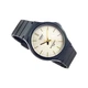 Наручные часы Casio MW-240-9E3VEF имеют светло-желтый/золотистый циферблат с черным ремешком. - изображение 2