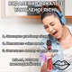 Микрофон для Караоке Вокальный MicMagic Premium L598 Красный 9Вт з Bluetooth трирівневим Подавлення шуму і Ехо дитячий дорослий - изображение 4