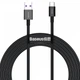 Дата кабель Baseus Superior Series Fast Charging USB to Type-C PD 66W (1m) (CATYS) Черный - изображение 1