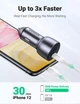 Автомобильное зарядное устройство UGREEN CD213 2xUSB-C 40W PD3.0 Space Grey (70594) - изображение 2