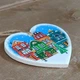 Новогодние украшения из дерева Домики GrayCat 4шт, 9см Игрушки на елку - изображение 5