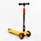 Самокат-велобег 3в1 трехколесный Best Scooter, колеса PU со светом, амортизаторы, родительская ручка. Orange (105657) - изображение 5