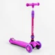 Самокат-велобег 3в1 трехколесный Best Scooter, колеса PU со светом, амортизаторы, родительская ручка. Violet (105656) - изображение 5