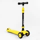 Самокат-велобег 3в1 трехколесный Best Scooter, колеса PU со светом, амортизаторы, родительская ручка. Yellow (105637) - изображение 5