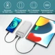 Универсальная мобильная батарея Promate Torq-10 White 10000mAh - изображение 2