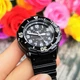 Женские наручные часы Casio LRW-200H-1BVEF Черные в спортивном стиле - изображение 3
