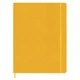 Нотатник Moleskine Silk великий у лінію солом'яно-жовтий QP090M6SILK - зображення 1