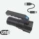 Фонарик ручной аккумуляторный Multi Fuction Светодиодный ручной фонарь с зарядкой от USB - изображение 3