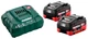 Базовий комплект Metabo LiHD 2x5,5 А/ч - зображення 1