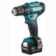 Аккумуляторный перфоратор Makita HR140DZ + акк шуруповерт DF333DWME + 2 акб 12 V 4 Ah + з/у + кейс - изображение 5