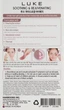 Патчи гидрогелевые с фольгированным покрытием "Розовое золото" - Luke Hydrogel Eye Pathes Moisturizing & De-Puffing Rose Gold Foil 5шт (734947-17678) - изображение 3