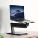 Металлическая подставка c подъемным механизмом для ноутбука STR Adjustable Laptop Stand (Z2) - Black - изображение 2