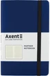 Книга записная Axent Partner Soft 125 x 195 мм 96 листов в клетку Синяя (8206-02-A) - изображение 1