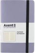 Книга записная Axent Partner Soft 125 x 195 мм 96 листов в клетку Серебристая (8206-34-A) - изображение 1