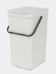 Мусорный бак Sort&Go Light Grey 16л (213465) - изображение 1