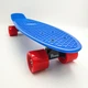Пенни борд скейт 55х15см до 80кг ABEC 7 матовые колеса скейтборд Penny Board Pastel Series синий - изображение 1