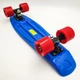 Пенни борд скейт 55х15см до 80кг ABEC 7 матовые колеса скейтборд Penny Board Pastel Series синий - изображение 4