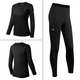 Термобелье женское Arc'teryx (комплект) Arc' Ether AR Crew LS Wmn's 270308 Black 2XL - изображение 1