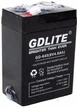 Аккумулятор для торговых фонарей весов светильников 6V 4A GDLITE GD-645 черный - изображение 1