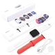 Розумний смарт годинник Smart Watch 44mm Bluetooth LUX32 PRO Series 6 Aluminium + 2 РЕМІШКА (додаток RDFIT) SILVER - зображення 4