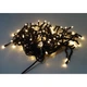 Гірлянда вулична Xmas Бурульки 7238 120 LED WW-2, 5 м, чорна, жовте світло - зображення 3