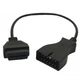 Переходник OBD2 16pin на GM12 12pin для Daewoo, Lanos, Sens - изображение 3