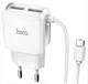 Адаптер живлення HOCO C59A micro USB - зображення 2