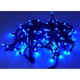 Гирлянда уличная Xmas Сосульки 7236 120 LED B-2, 5 м, черная, синий свет - зображення 3
