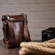 Сумка мужская Vintage кожаная 14608 - изображение 7