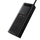 Перетворювач напруги автомобільний BASEUS CRNBQ-A01 150W, 2Sockets, 1USB-1Type-C, чорний - зображення 3