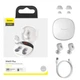 Беспроводные наушники Bluetooth BASEUS Encok True Wireless Earphones WM01 Plus NGWM01P-02 White - изображение 3