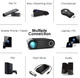 Мультимедийный домашний проектор Elephas 1080P Full HD LED 7000 Лм с динамиками - изображение 2