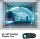 Мультимедийный домашний проектор Elephas 1080P Full HD LED 7000 Лм с динамиками - изображение 3