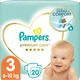 Подгузники Pampers Premium Care Размер 3 Derma Comfort 20 штук 6-10 кг Мягкие - изображение 1