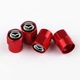 Набор колпачков на ниппель для автомобиля авто Mazda SUNROZ Caps Short Red 4 штуки (A-67359) - изображение 1