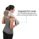 Ударний масажер SUNROZ JY-829 Massager of Neck Kneading для масажу шиї і плечей (SUN5711) - зображення 6